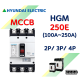 [현대일렉트릭] HGM 250E / 100A ~ 250A / MCCB 배선용차단기 현대일렉트릭  HYUNDAI ELECTRIC 배전기기