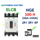 [현대일렉트릭] HGE 100H / 16A ~ 100A / ELCB 누전차단기 현대일렉트릭  HYUNDAI ELECTRIC 배전기기